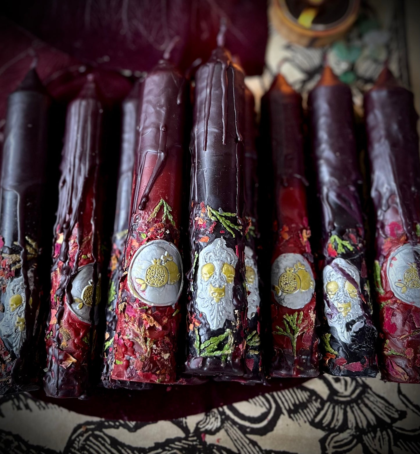 Persephone & Hades Candles - Set of 2