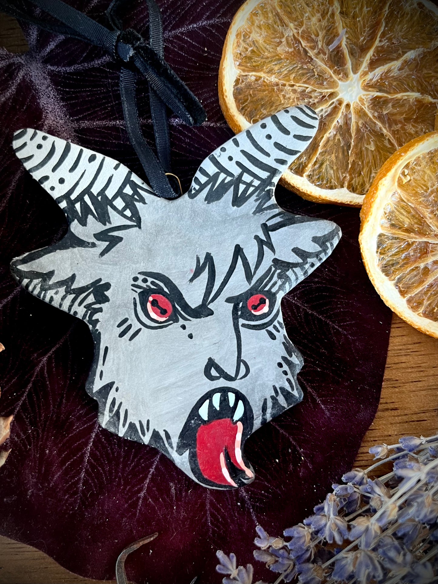 Devilish wall hanging/ornament