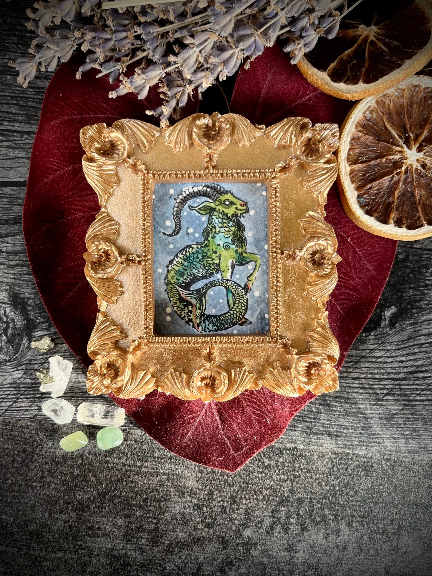 Capricorn mini painting