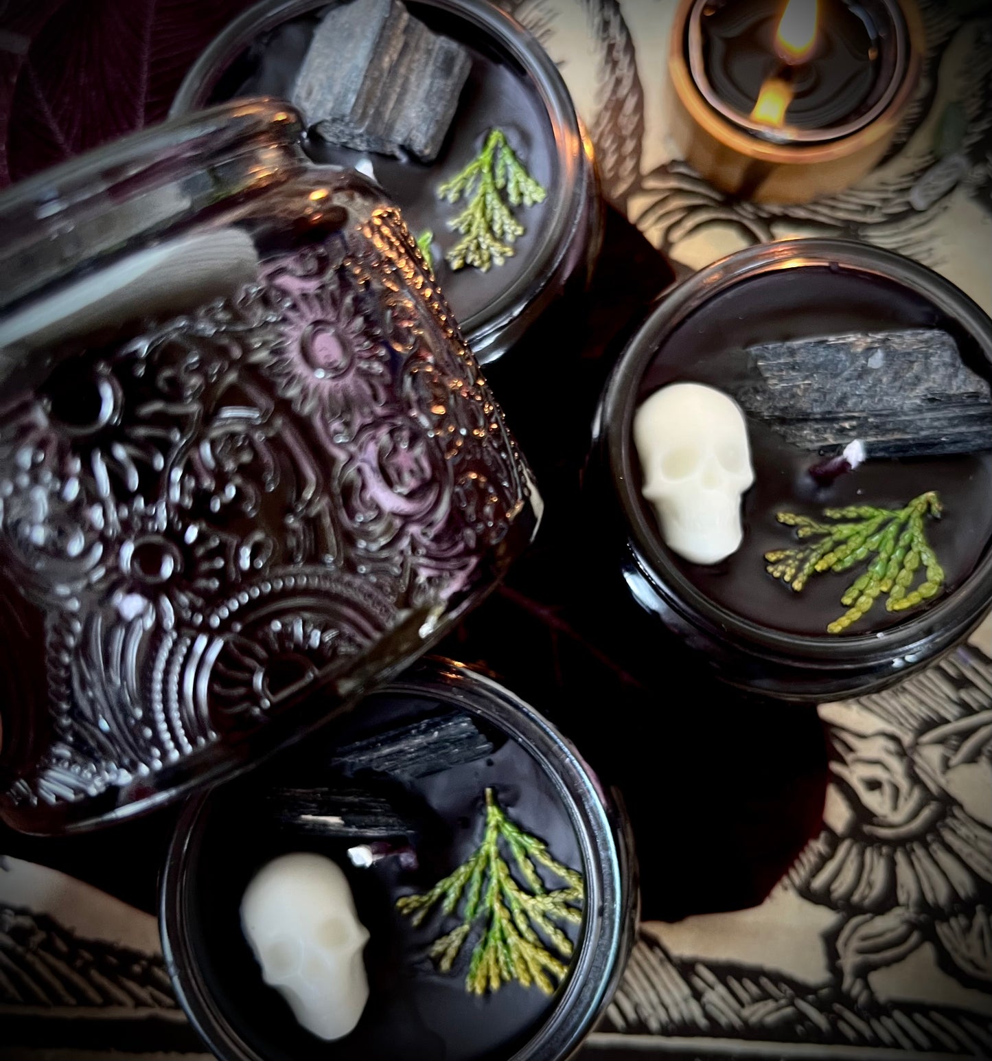 Journey to the Underworld candle