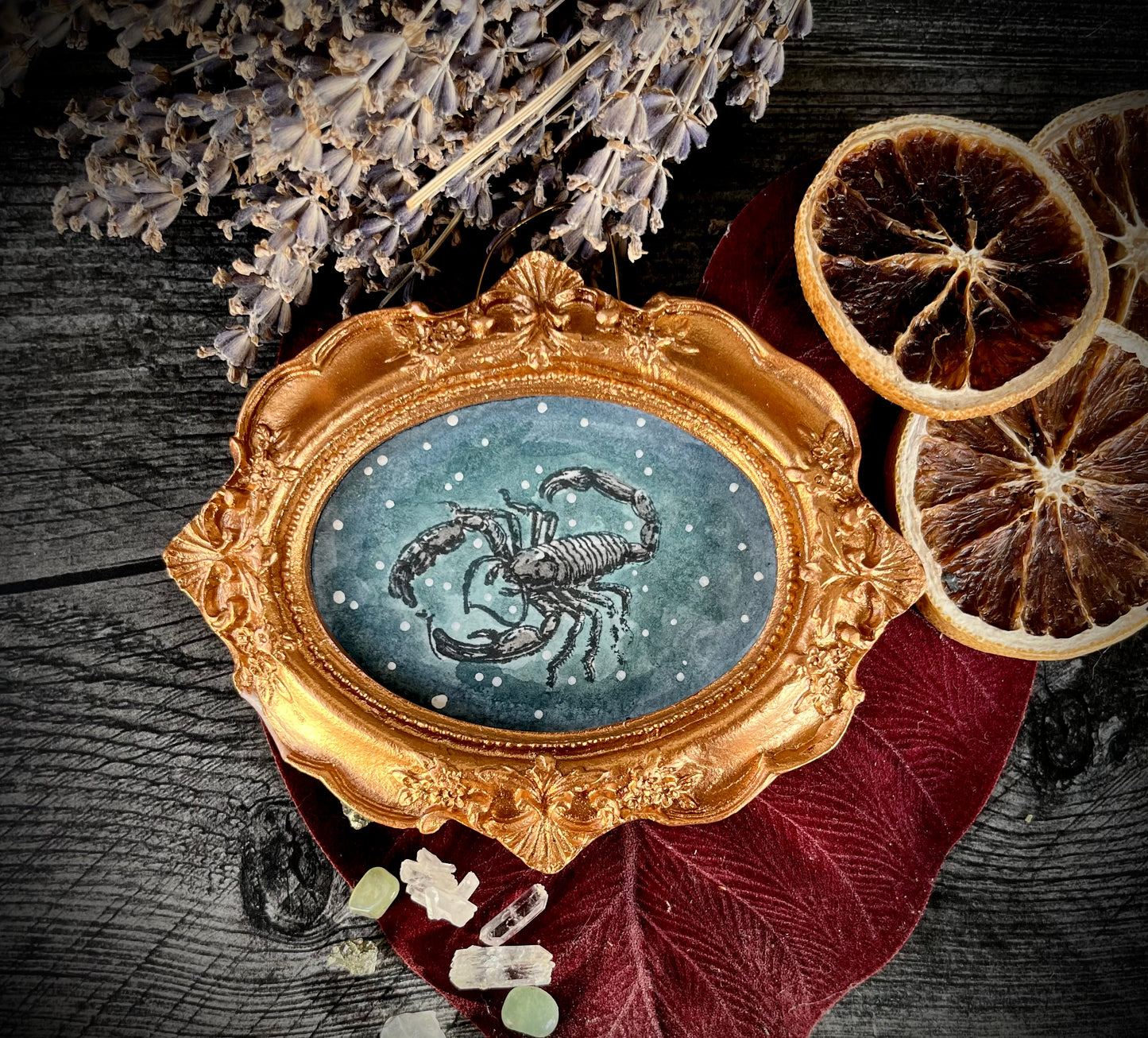 Scorpion mini painting