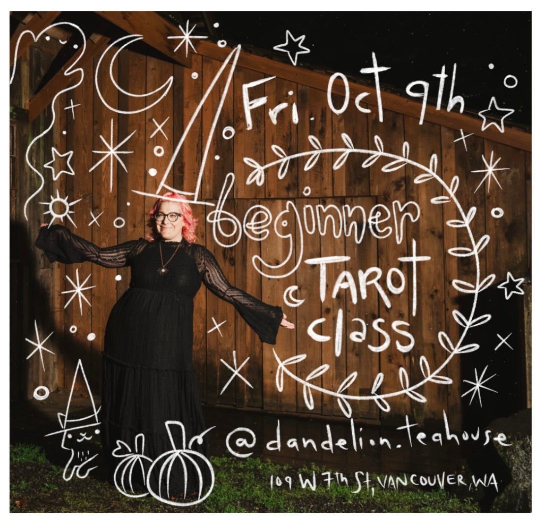 In-person Beginner Tarot Class!