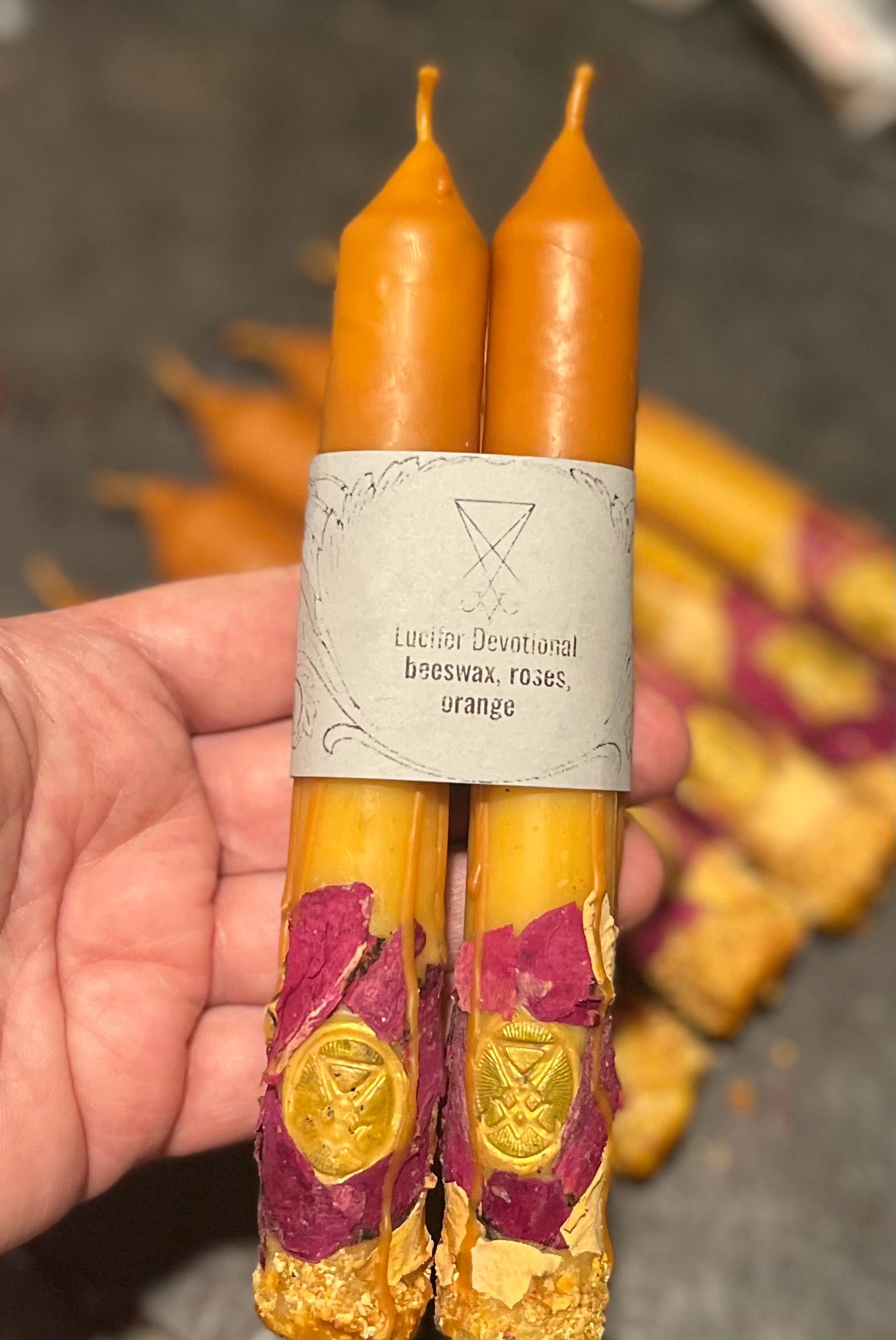 Lucifer Devotional Candles - Set of 2