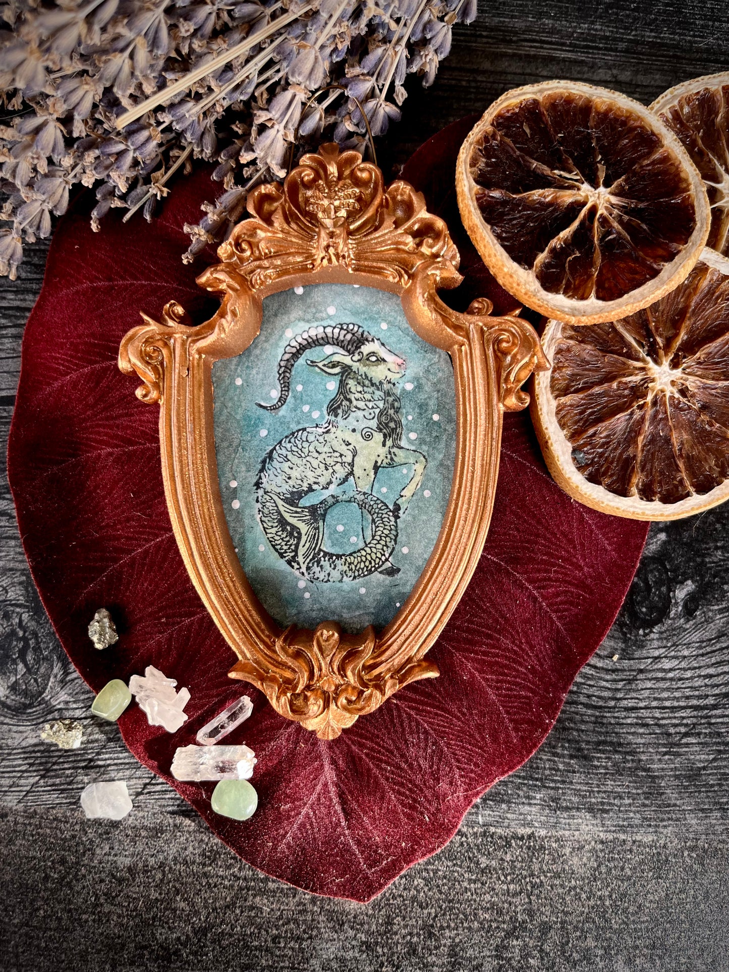 Capricorn mini painting