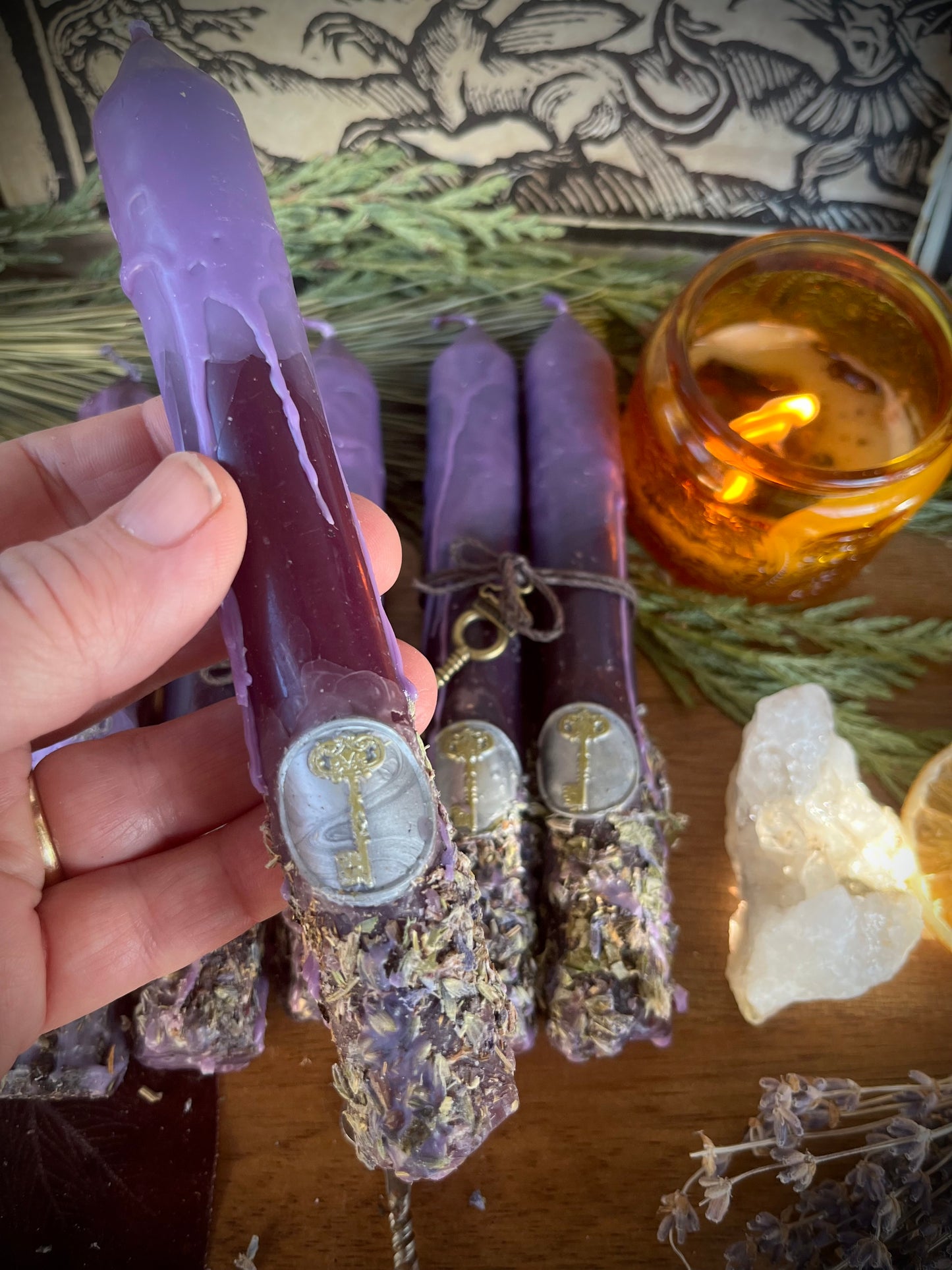 Hekate Devotional Candles - Set of 2