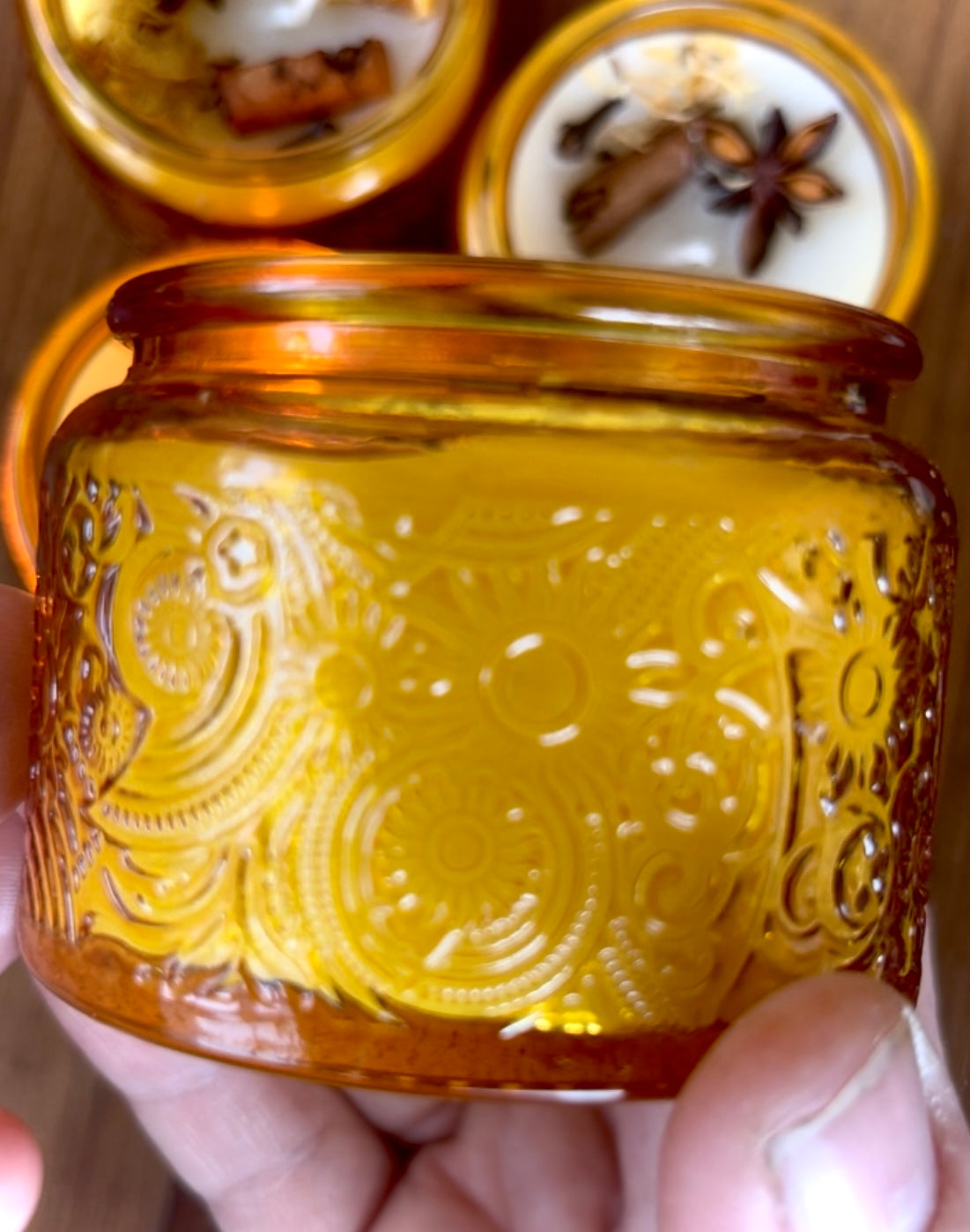 Harvest Moon candle