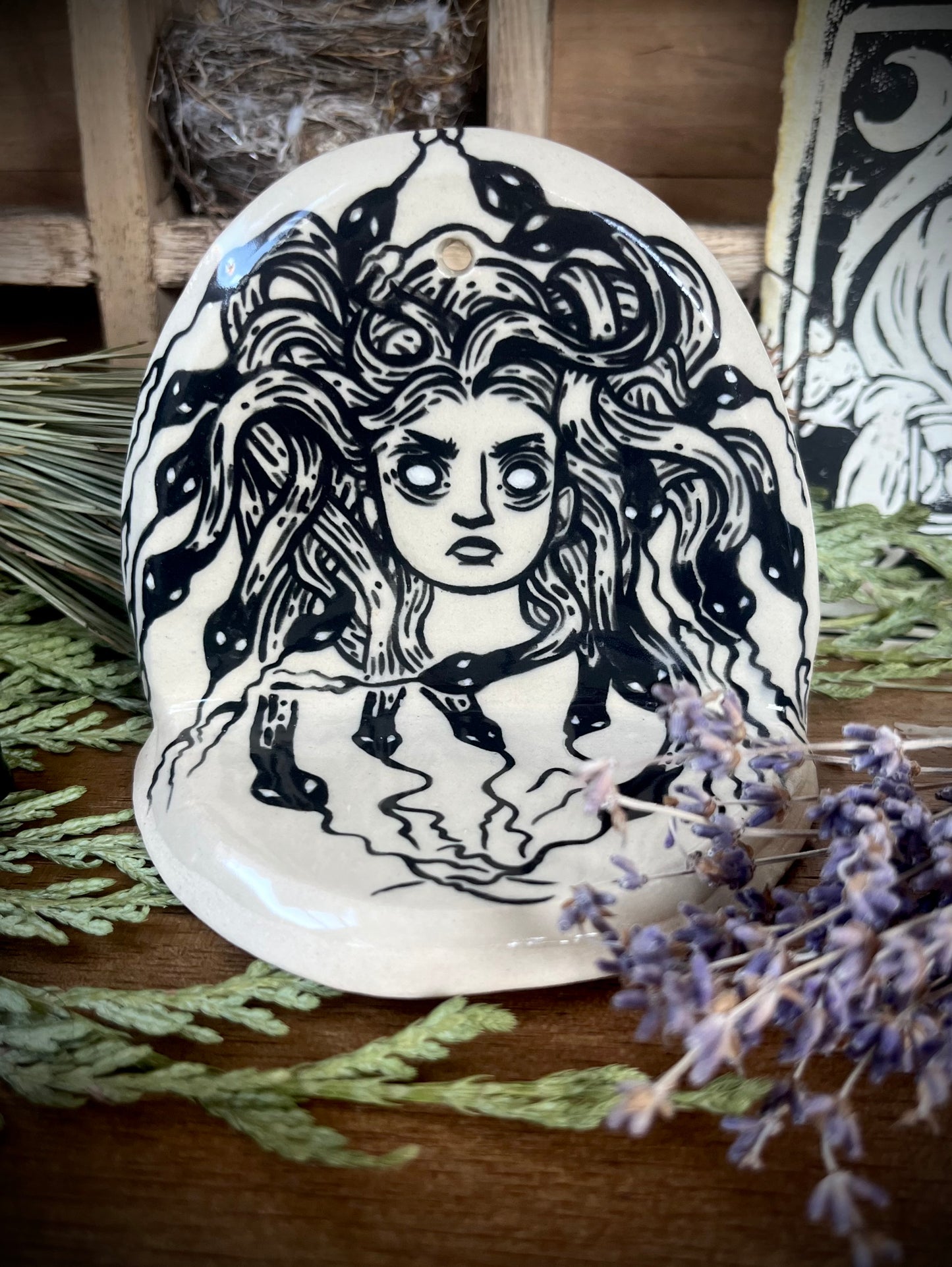 Ceramic Altar / Medusa