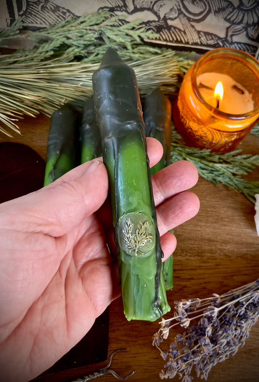 Ground into the Earth Candles - Set of 2