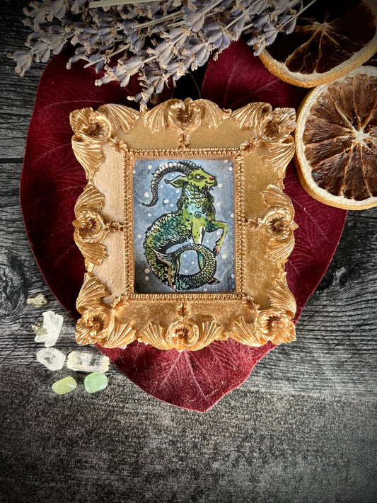 Capricorn mini painting