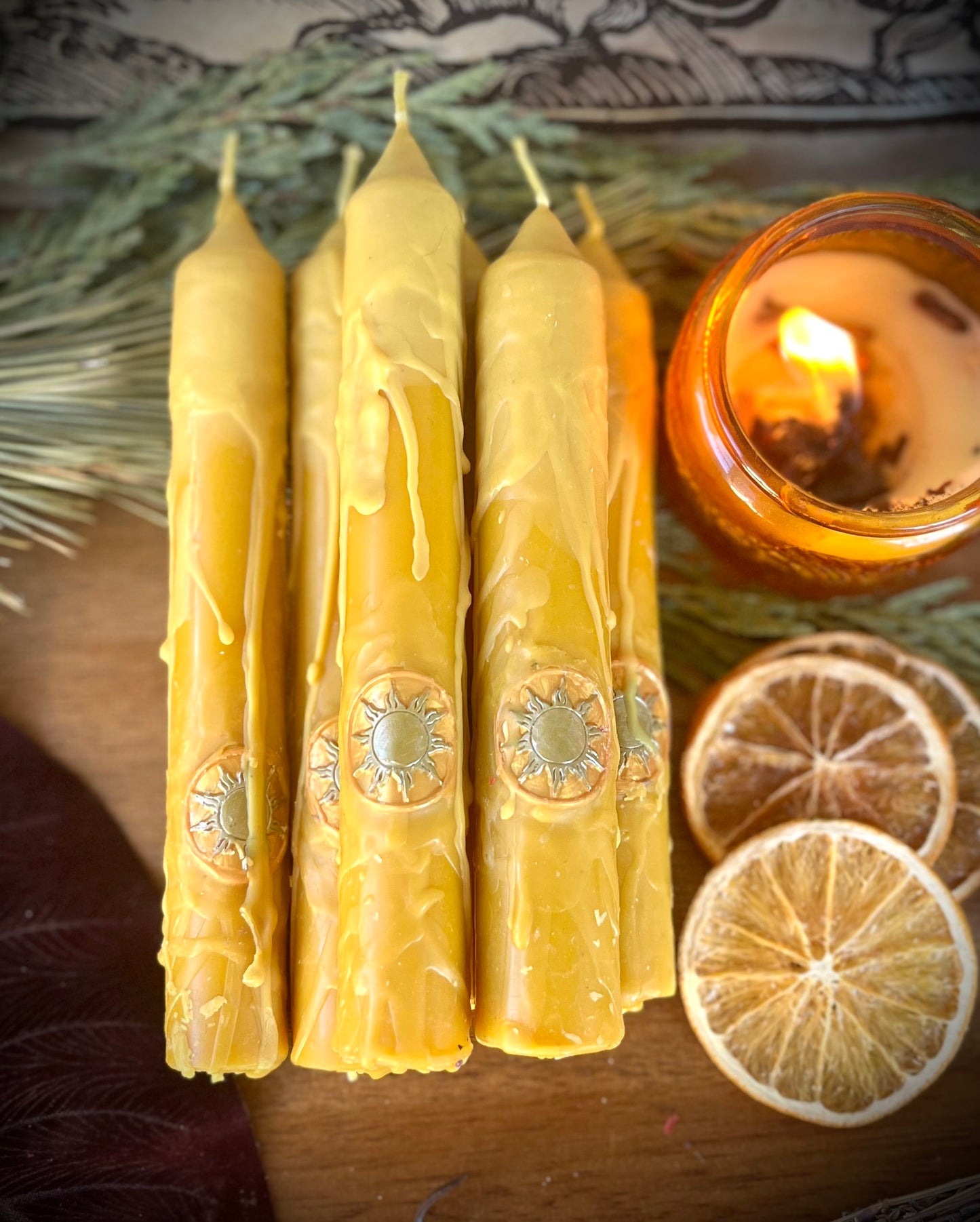 Apollo Devotional Candles - Set of 2