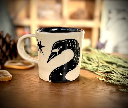 Black Swan Tea Cup
