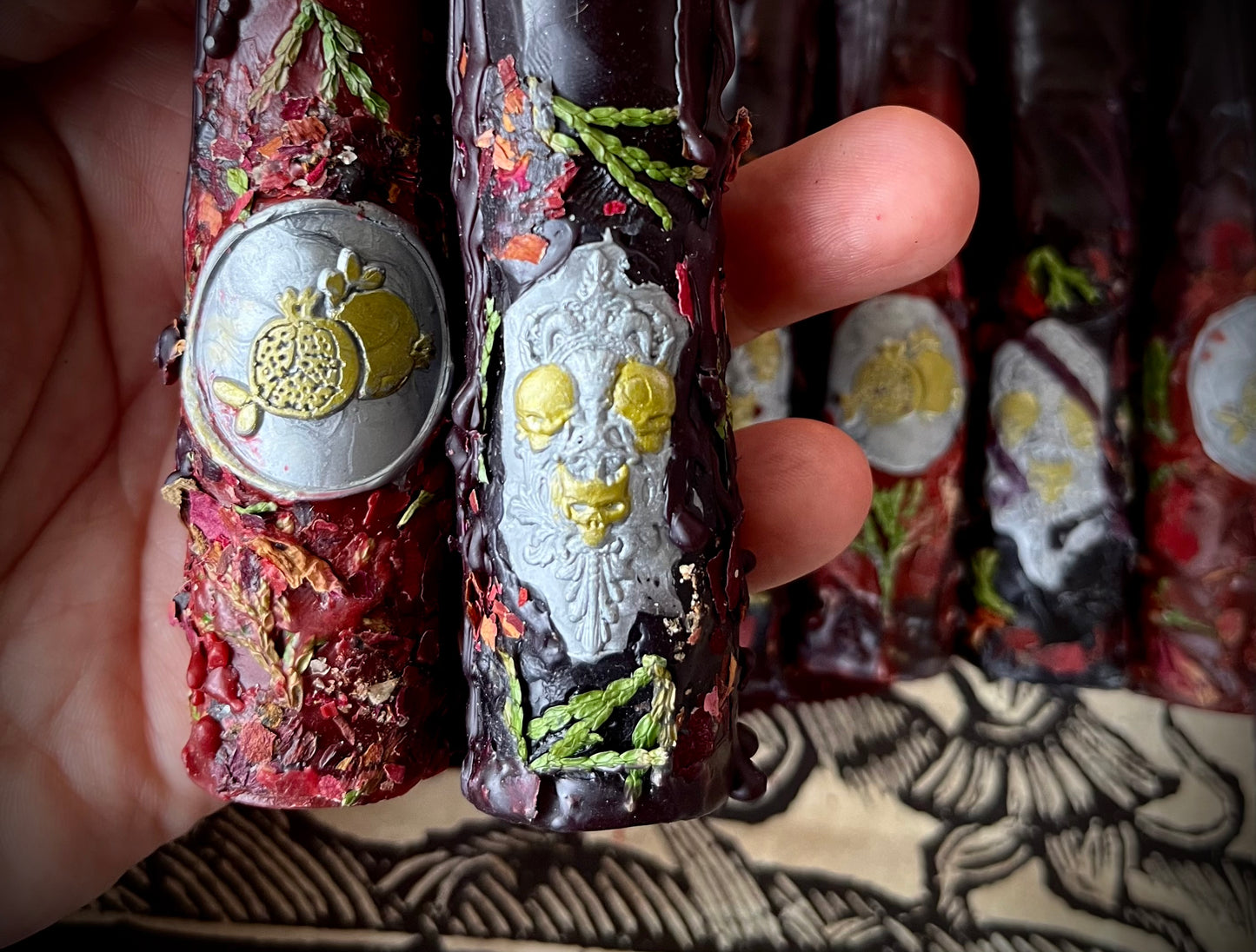 Persephone & Hades Candles - Set of 2