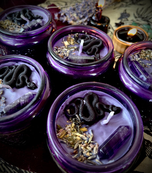 The Serpent’s Path candle