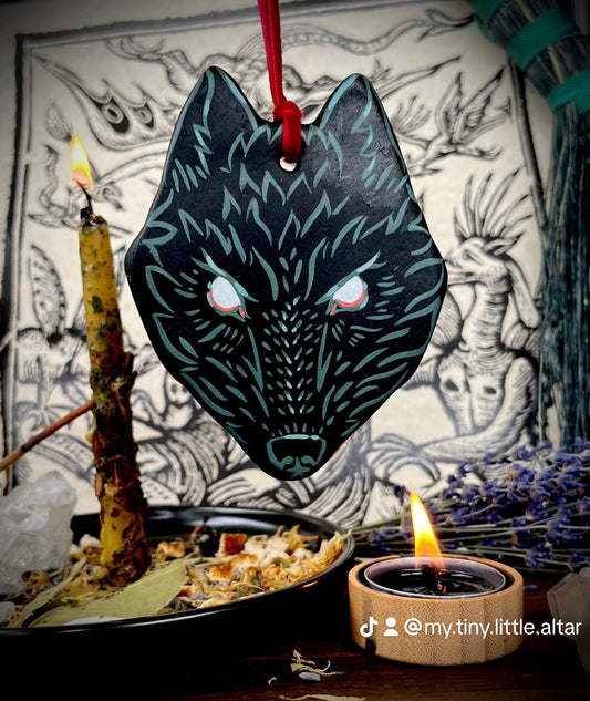 Wolf altar art