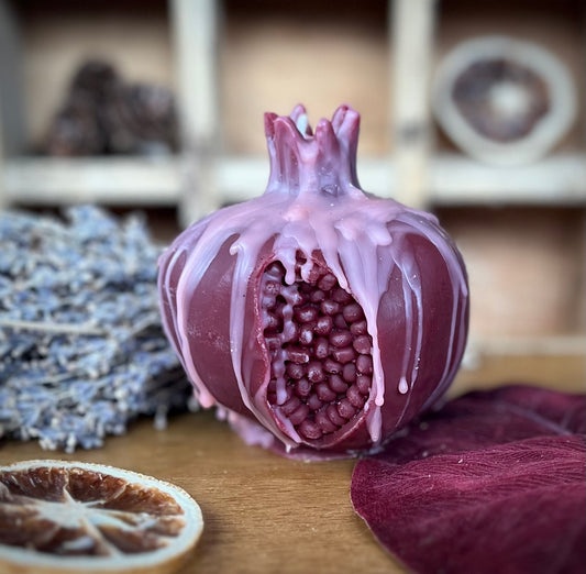 Persephone’s Pomegranate Candle