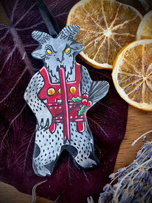 Krampus wall hanging/ornament