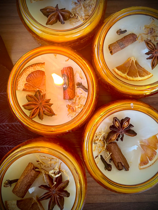 Harvest Moon candle