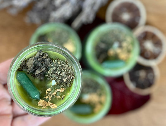 Get that Green Money Spell Candle
