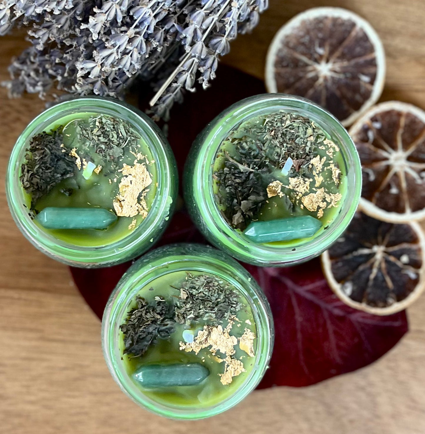 Get that Green Money Spell Candle