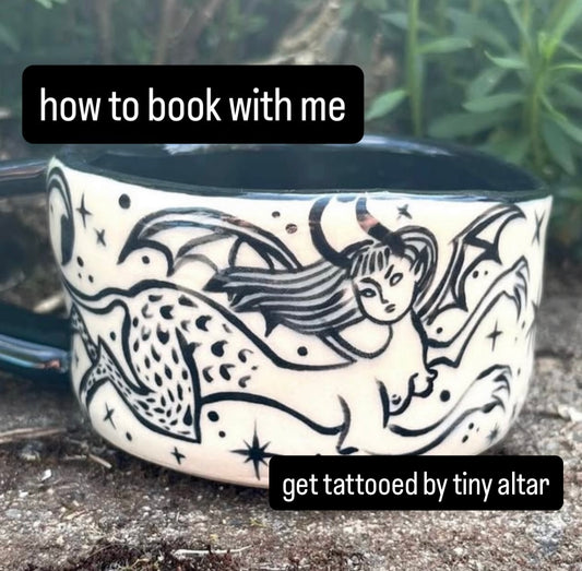 click for info to book your tattoo - do not purchase